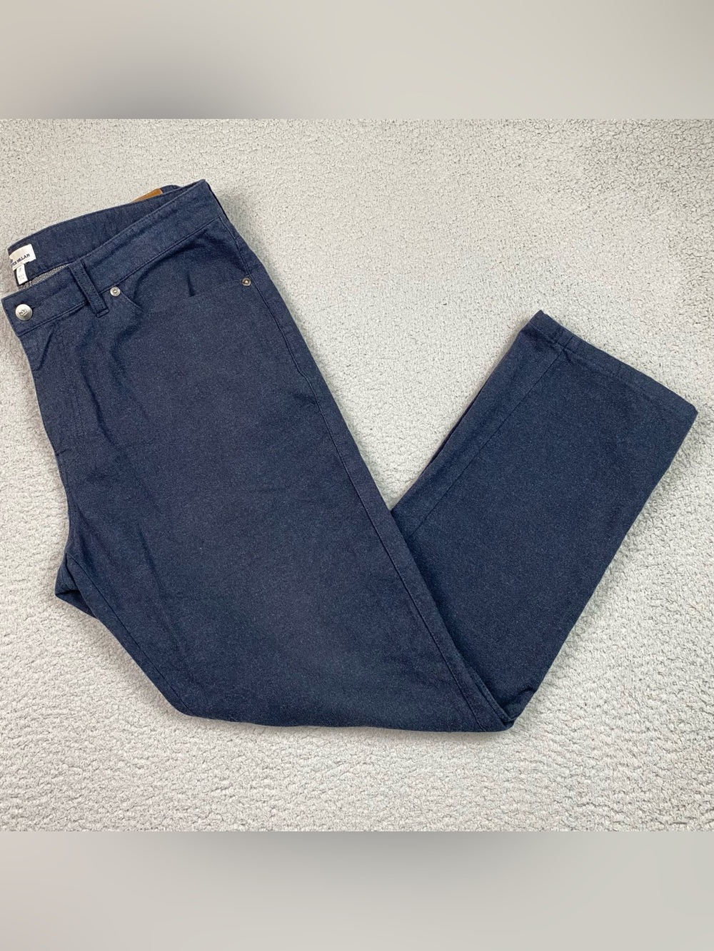 Peter Millar Mountainside Flannel Pants Men's Size 35 Stretch Cotton Golf Chino